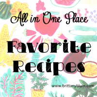 All in One Place :: Recipes Organized